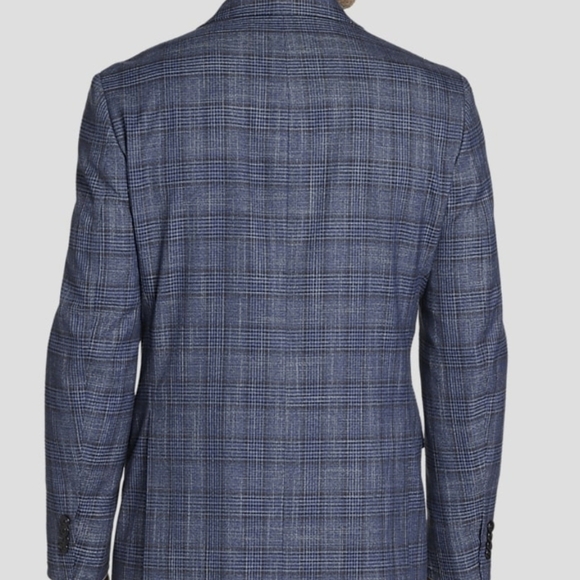 Tommy Hilfiger NWT THFLEX Brown Plaid Sport Coat - Size 44L - Picture 15 of 16